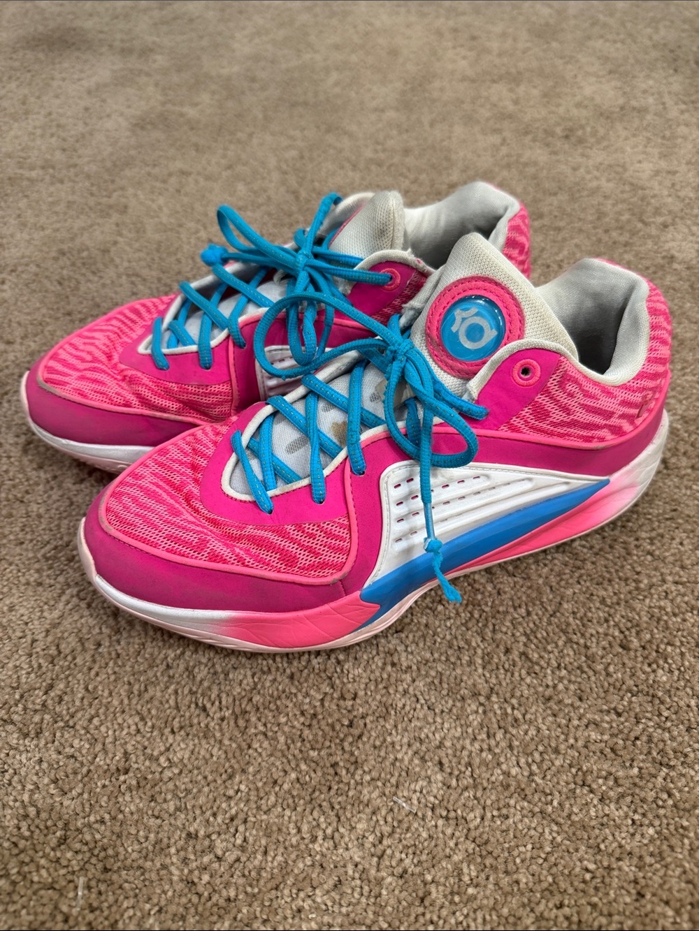 Nike KD 16 “pink by you”  Women's Pink and Blue Athletic Shoes